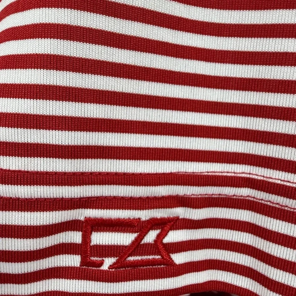 Cutter & Buck Georgia Bulldogs Mens XL Polo Shirt Red Striped CB DryTec - Picture 8 of 11
